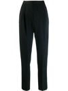 SAINT LAURENT SAINT LAURENT WOMEN'S BLACK WOOL trousers