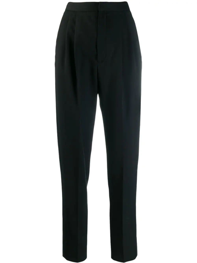 Saint Laurent Women's Black Wool Pants