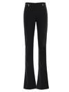 VERSACE VERSACE WOMEN'S BLACK WOOL PANTS