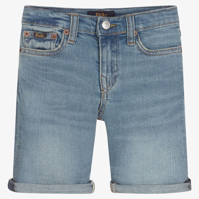 Polo Ralph Lauren Babies' Boys Mid Blue Denim Shorts
