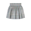 Bonpoint Teen Noumea Checked Mini Skirt In Blue