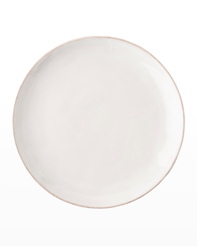 Juliska Puro Coupe Side Cocktail Plate In White Wash