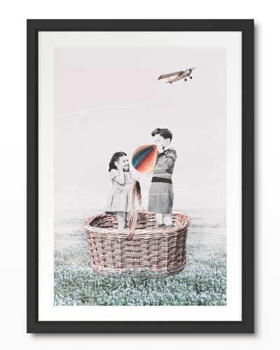 Grand Image Home Going Up' Framed Wall Art