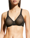 Wacoal Women's All Edge Underwire Bra 855341 In Black