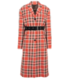 ACNE STUDIOS BELTED CHECKED COAT