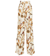 DOROTHEE SCHUMACHER SUMMER EASE PRINTED LINEN PANTS