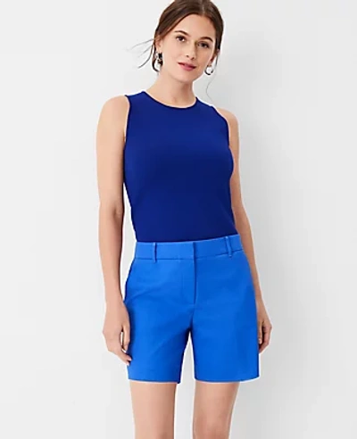 Ann Taylor The Petite Metro Short In Dazzling Blue