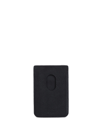 Balenciaga Cash Magnet Card Holder In Black White