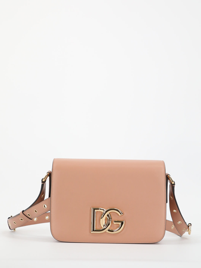Dolce & Gabbana 3.5 Leather Bag In Pink