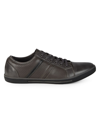 KENNETH COLE REACTION MEN'S CASPIAN LOW-TOP PERFORATED SNEAKERS