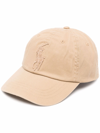 Polo Ralph Lauren Big Pony Chino Baseball Cap In Luxury Tan