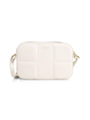 Demellier Marrakesh Leather Crossbody Bag In White