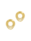 Dean Davidson Dune 22k-gold-plated Crescent Stud Earrings In Gold