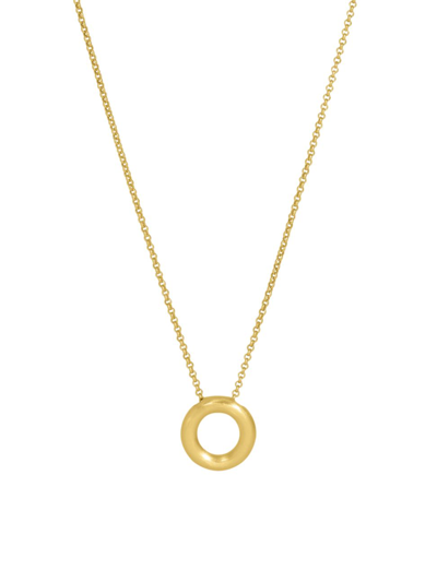 Dean Davidson Dune 22k-gold-plated Mini Hoop Pendant Necklace