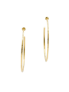 Gurhan 22k Yellow Gold Vertigo Hammered Large Hoop Earrings