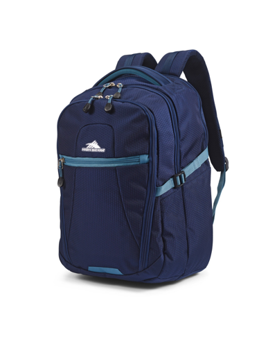 High Sierra Fairlead Computer Backpack In True Navy And Graphite Blue