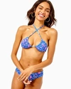 Triangle Bikini Top With Tie Back. Less Coverage. Features: Removable Soft Cups And Tie Back. Nylon  Women's Jamya Bikini Top In Pink Size 16 - Lilly Pulitzer In Pink