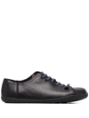Camper Peu Cami Man Sneakers Black Size 9 Cow Leather In Schwarz