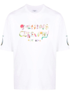 Opening Ceremony X Li Kuanzhen Logo Cotton T-shirt In White