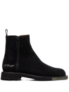 OFF-WHITE SPONGE SOLE CHELSEA BOOTS