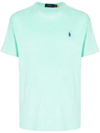 Polo Ralph Lauren Embroidered Logo Short-sleeve T-shirt In Green