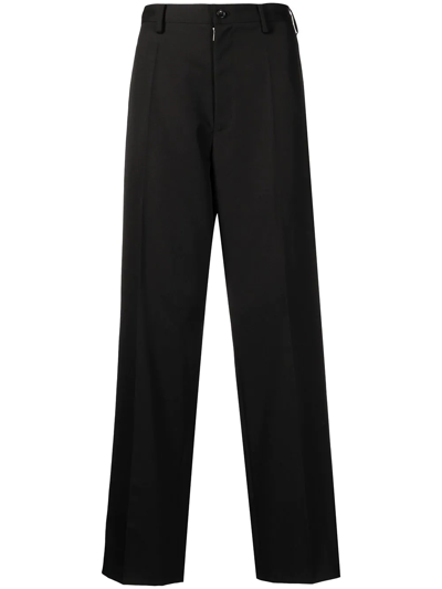 Sulvam Flap-pocket Trousers In Schwarz