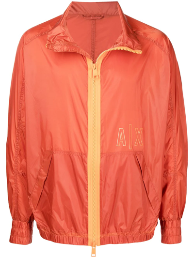 Armani Exchange 拉链夹克 In Orange