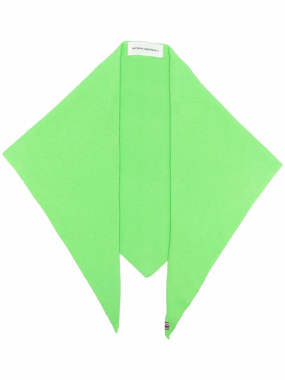 Extreme Cashmere Snood Cashmere Scarf In Grün