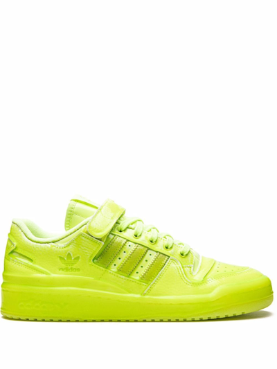 Adidas Originals Jeremy Scott Forum Low Dipped Sneakers In Syello