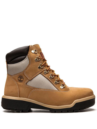 Timberland 6 Inch Leather Boots In Brown/wheat