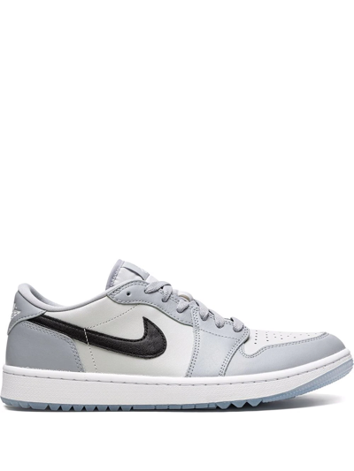 Jordan Air  1 Retro Low Sneakers In Grey