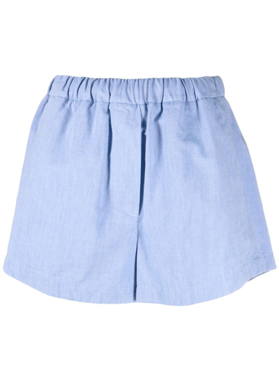 Tela Elasticated-waist Shorts In Blau