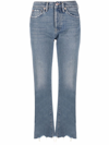 3X1 RAW-HEM STRAIGHT-LEG JEANS