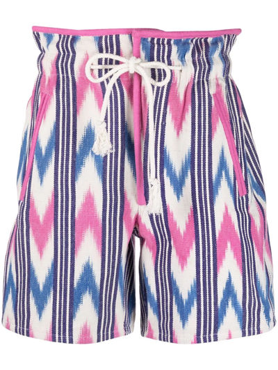 ISABEL MARANT ÉTOILE LINIMA GRAPHIC-PRINT SHORTS