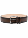 Tod's Adjustable Smooth Finish Belt In Brown