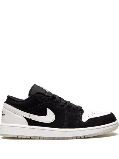 Jordan Air  1 Low "diamond" Sneakers In Black