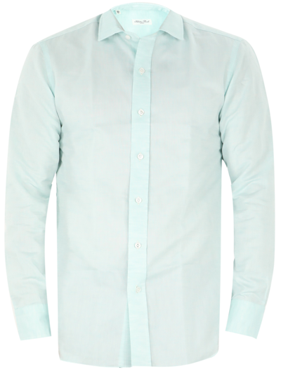 Salvatore Piccolo Green Cotton Shirt