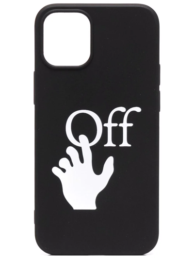 Off-white Hand Off Iphone 12 Mini Case In Black