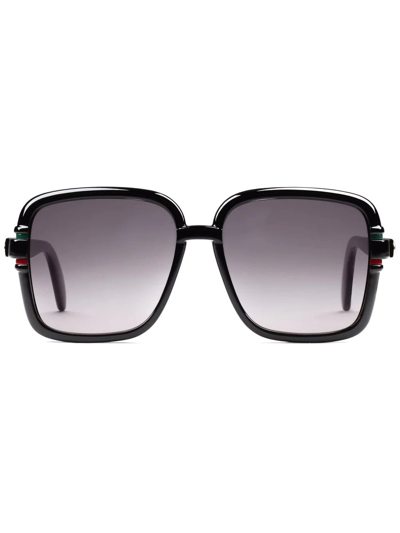 Gucci Oversized-frame Sunglasses In Black