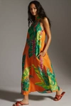 Farm Rio Halter Maxi Dress In Assorted