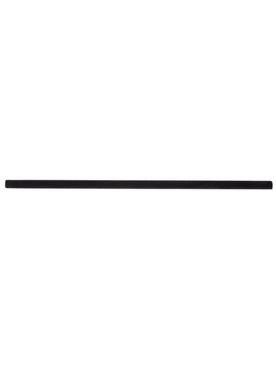 Saint Laurent Thin Velvet Ribbon Headband In Black