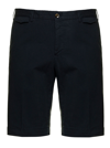 PT TORINO PT TORINO MAN'S BLUE COTTON BERMUDA SHORTS