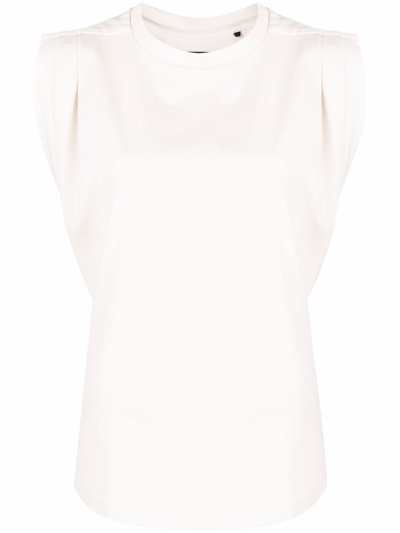 Isabel Marant Zutti Tee Shirt In Neutro