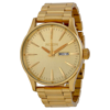 NIXON SENTRY ALL GOLD GOLD DIAL GOLD-TONE MENS WATCH A356502