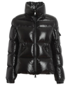 Moncler Fourmine Hooded Quilted Shell Down Jacket In Black