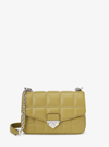 MICHAEL KORS MICHAEL KORS LADIES SOHO SMALL QUILTED LEATHER SHOULDER BAG - OLIVE