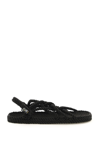 Nomadic State Of Mind Double Decker Jc Platform Sandals In Black