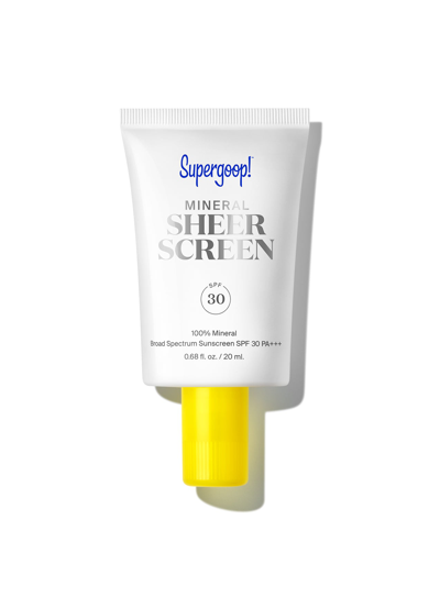 Supergoop Mineral Sheerscreen Spf 30 0.68 Fl. Oz. !