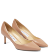 JIMMY CHOO ROMY 60 LEATHER PUMPS