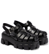 PRADA MONOLITH PLATFORM SANDALS